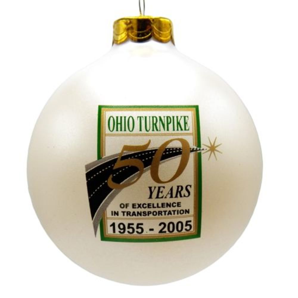 Ohio Turnpike 50th Anniversary Christmas Ornament 1955 2005 Souvenir Highway USA - Picture 2 of 7